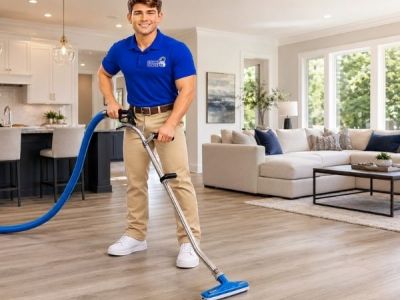 Vinyl Floor Cleaning Service