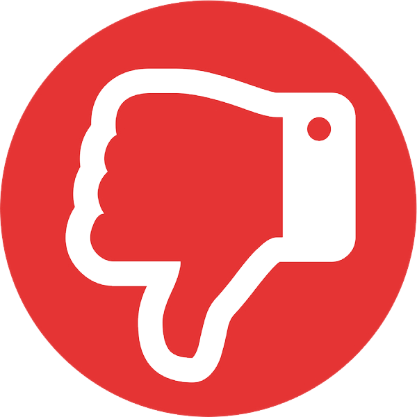Thumbs down
