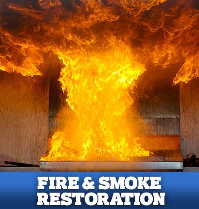 Smoke damage restoration process with steamy concepts