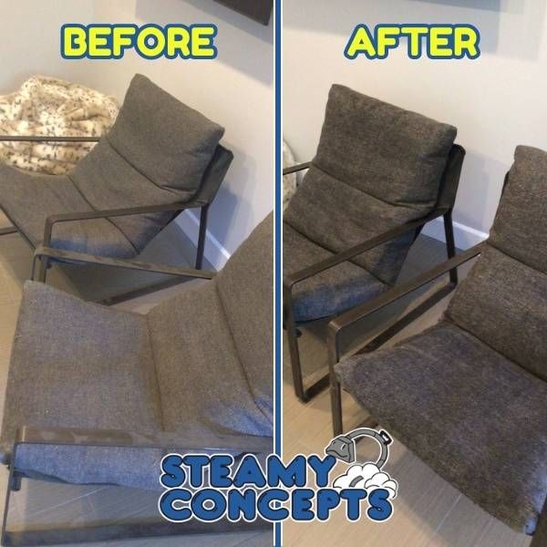 Upholstery Cleaning Results