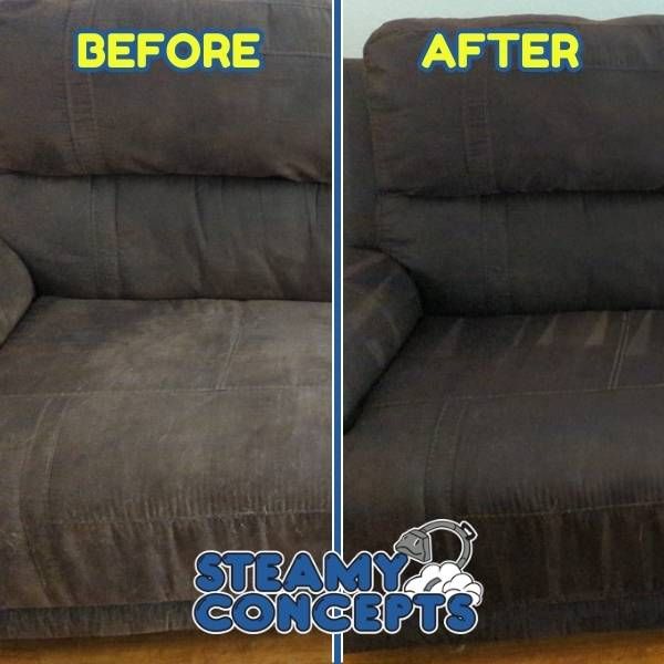 Upholstery Cleaning Results