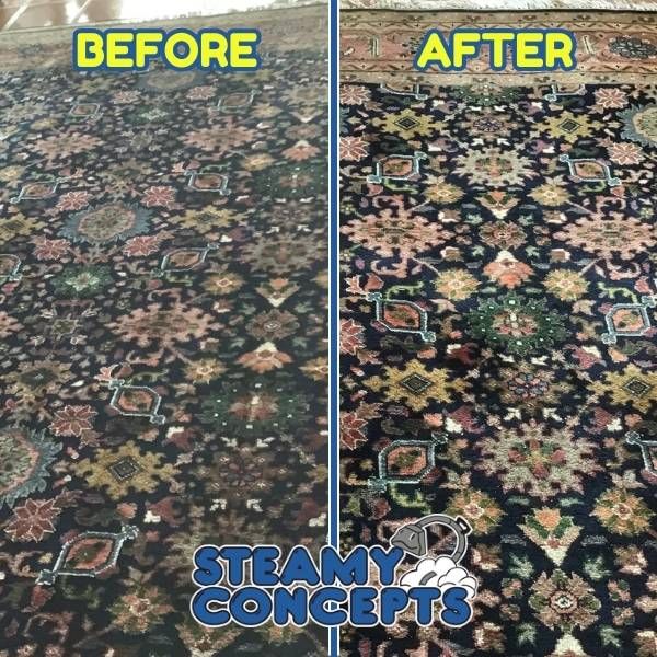 Rug Cleaning Results