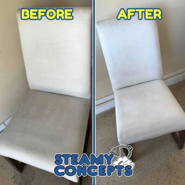 Upholstery Cleaning Results