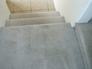 Green Valley Carpet Cleaning and stairs after service.