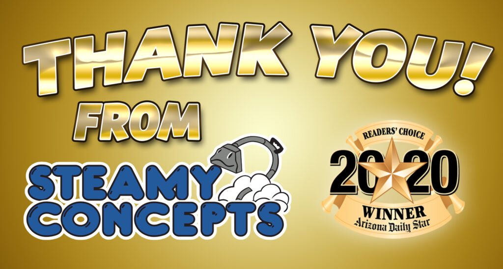 Thank You, From Steamy Concepts Winners in 2020