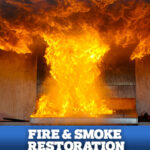 Smoke damage restoration process with steamy concepts