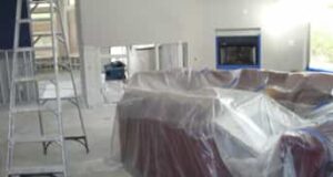 Steamy Concepts Mold Remediation Removal Prep Living Room