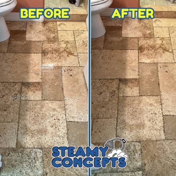 Tile Cleaning Results