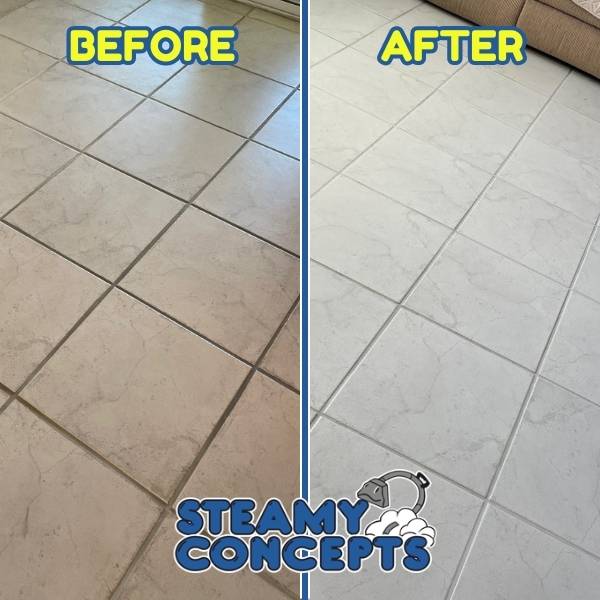 Tile Cleaning Results