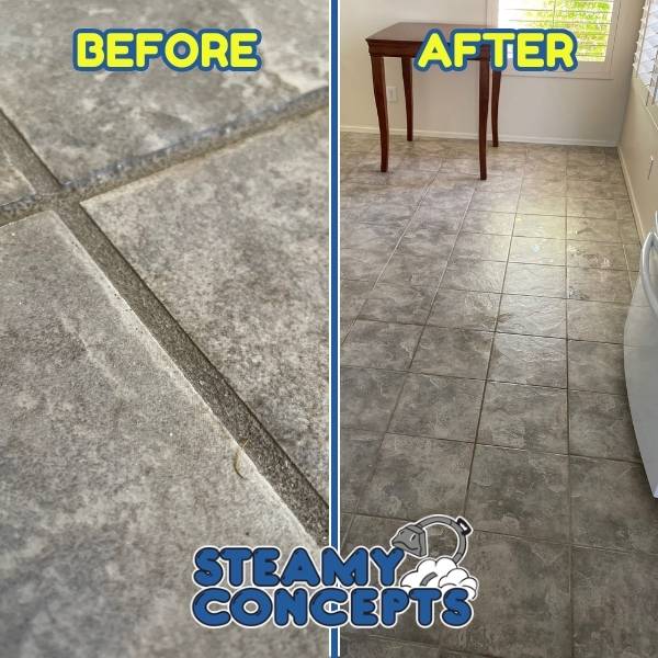 Tile Cleaning Results